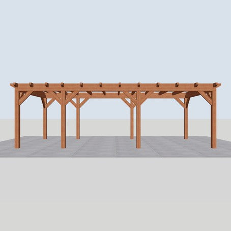 Douglas constructiepakket platdak 815x410 cm