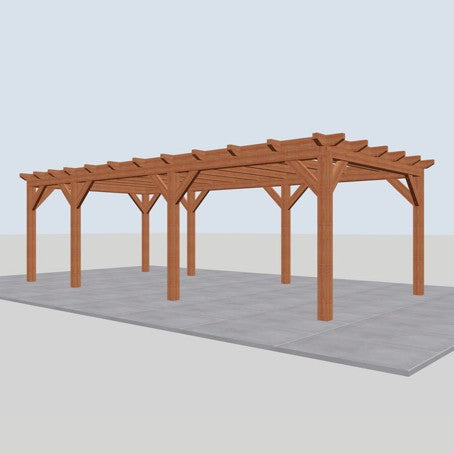 Douglas constructiepakket platdak 815x410 cm