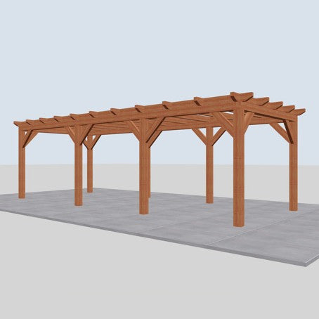 Douglas constructiepakket platdak 822x346 cm