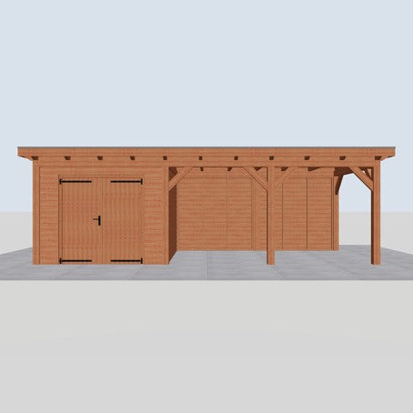 Douglas constructiepakket platdak 822x346 cm blank