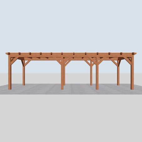 Douglas constructiepakket platdak 886x346 cm
