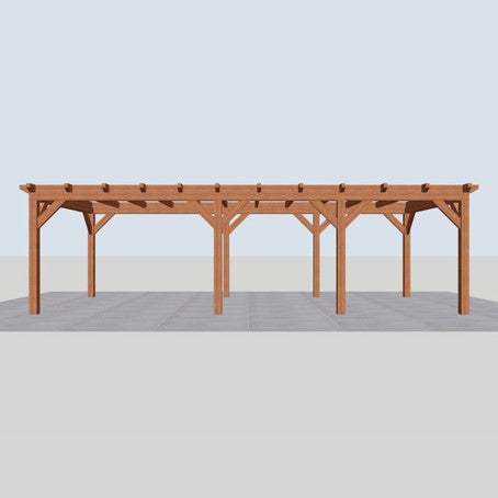 Douglas constructiepakket platdak 886x410 cm