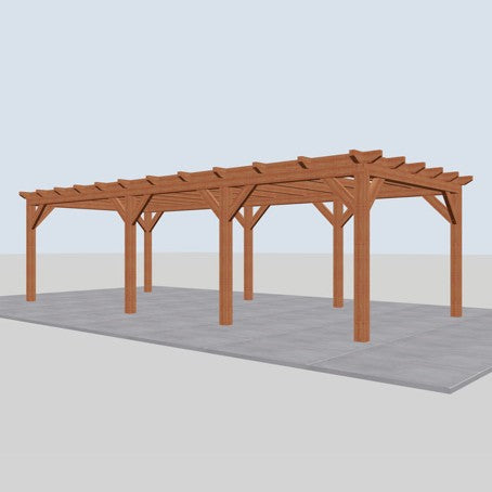 Douglas constructiepakket platdak 886x410 cm