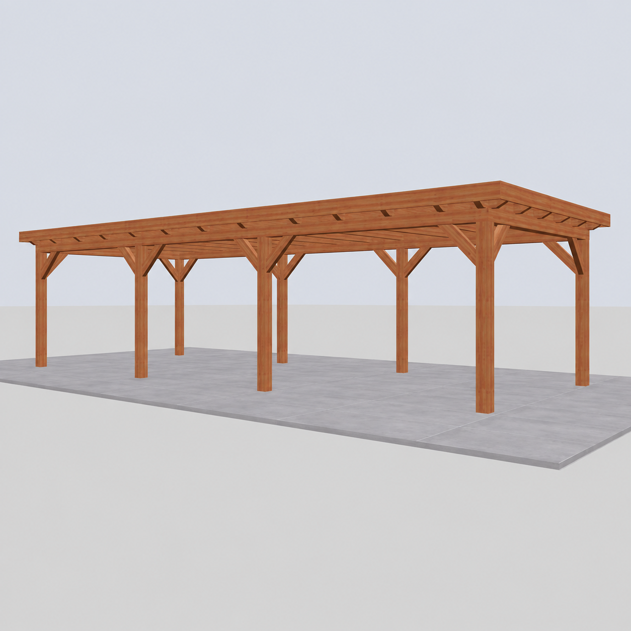 Douglas constructiepakket platdak 928x410 cm