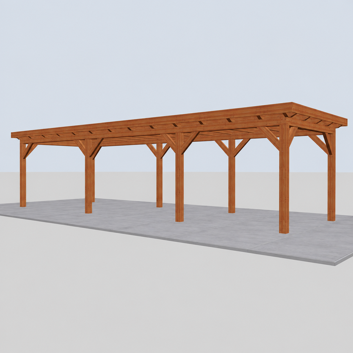 Douglas constructiepakket platdak 992x346 cm