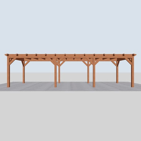 Douglas constructiepakket platdak 992x410 cm
