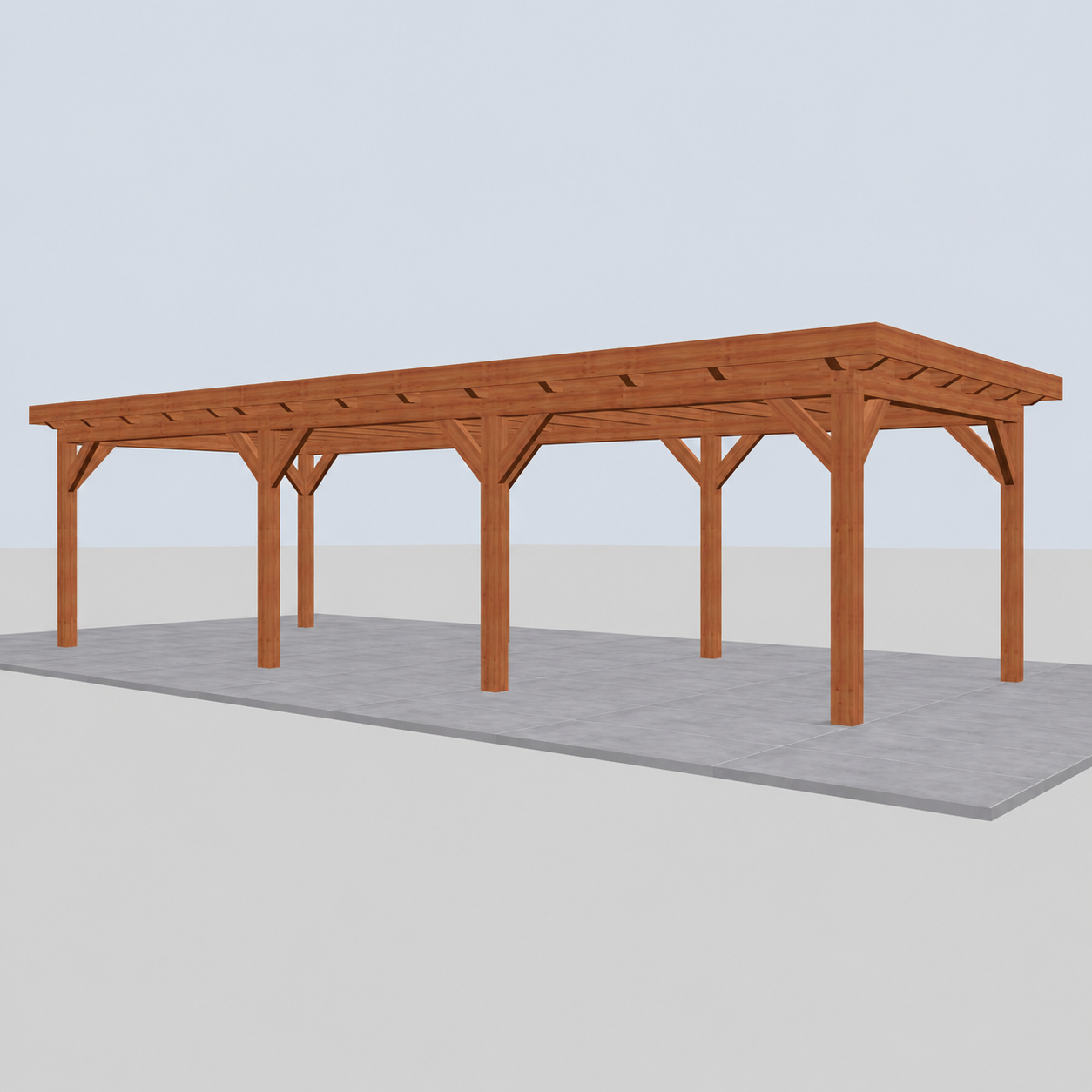 Douglas constructiepakket platdak 992x410 cm