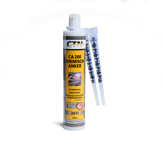 Chemisch anker CA 280 grijs 300 ml