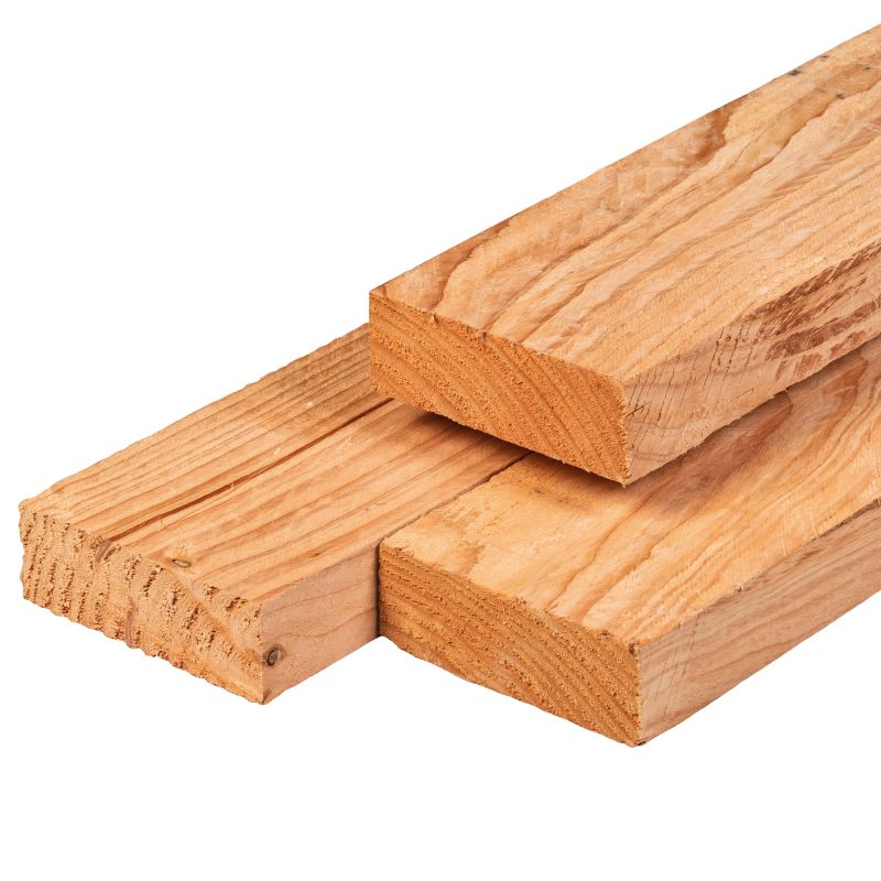 Douglas balk 5x15 cm fijnbezaagd