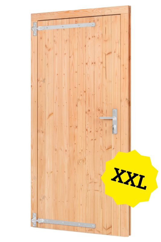 Douglas enkele dichte deur XXL linksdraaiend 1200x2150 mm buitenmaat