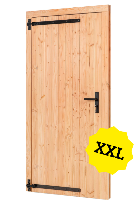 Douglas enkele dichte deur XXL linksdraaiend 1200x2150 mm buitenmaat