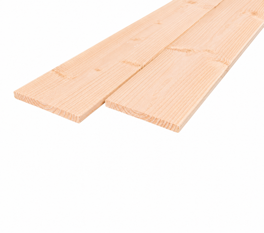 Douglas plank 1,6x19 cm geschaafd