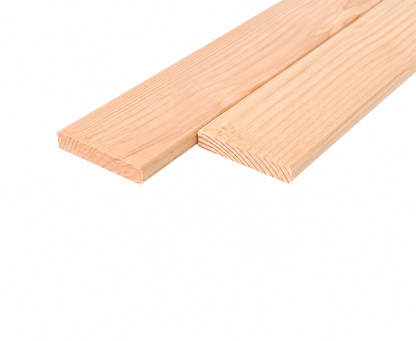 Douglas plank 1,6x9 cm geschaafd