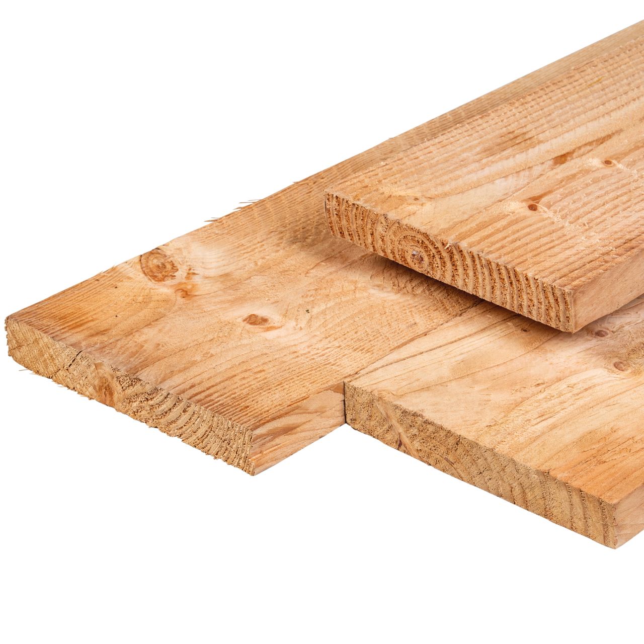 Douglas plank 2,5x25 cm fijnbezaagd