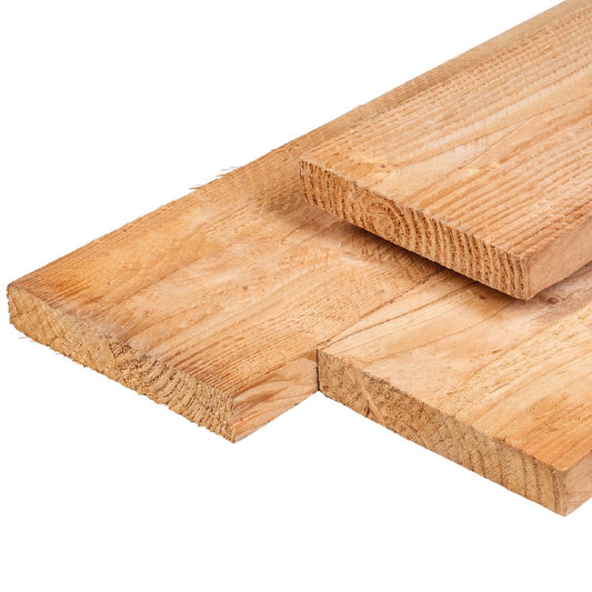 Douglas plank 3x20 cm fijnbezaagd