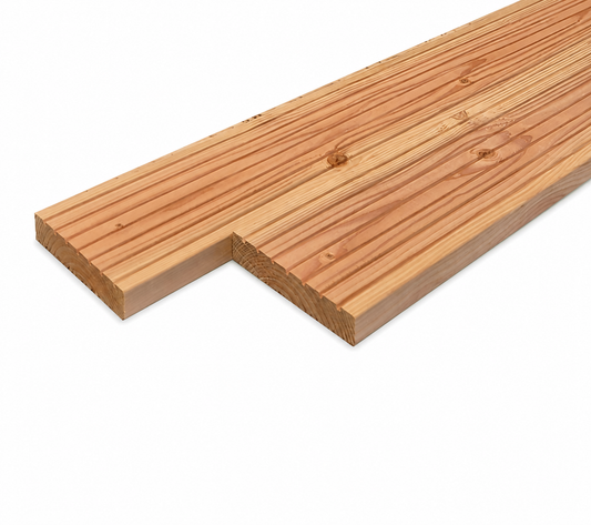 Douglas vlonderplank 2,4x13,8 cm gedroogd