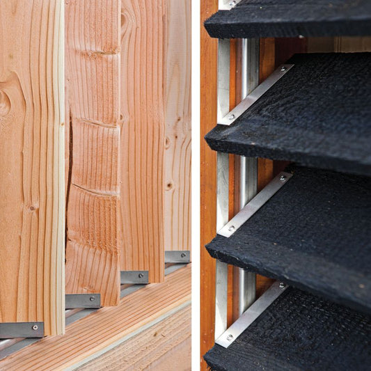 Flex fence RVS shuttersysteem zelfbouwpakket