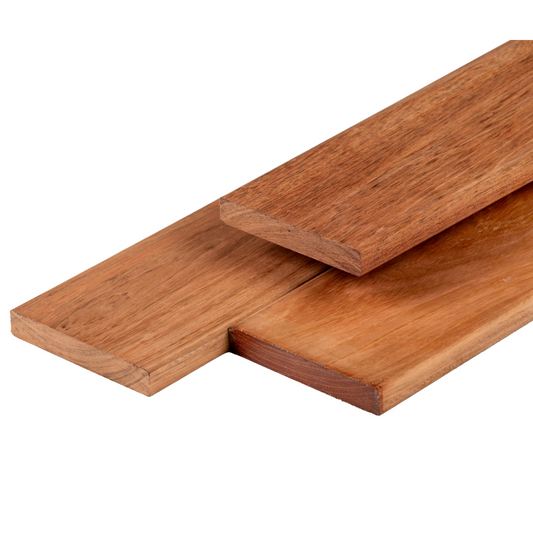 Vlonderplank hardhout Jatoba 2,1x14,5 cm