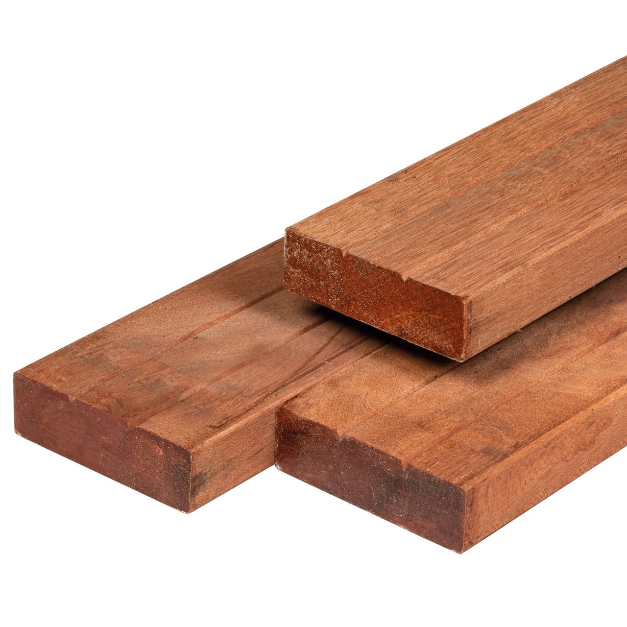 Keruing balk 4,4x14,5 cm geschaafd