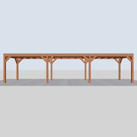 Douglas overkapping DHZ modern 1085x310 cm