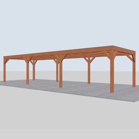 Douglas overkapping DHZ modern 1085x375 cm