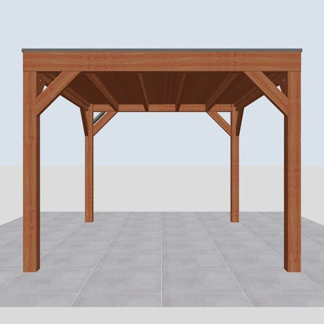 Douglas overkapping DHZ modern 310x375 cm