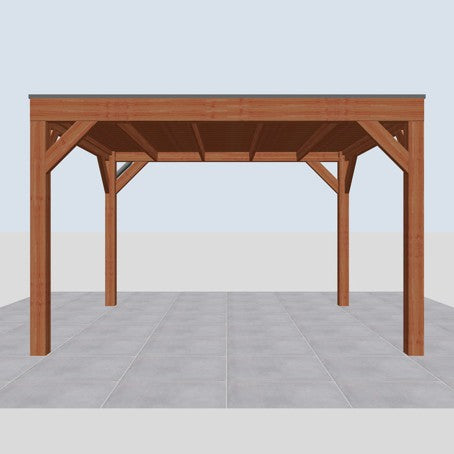 Douglas overkapping DHZ modern 375x310 cm