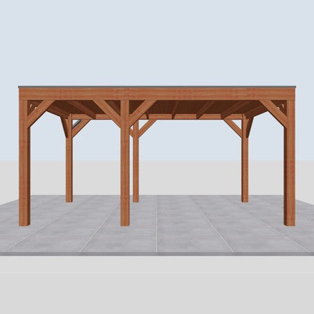 Douglas overkapping DHZ modern 485x310 cm