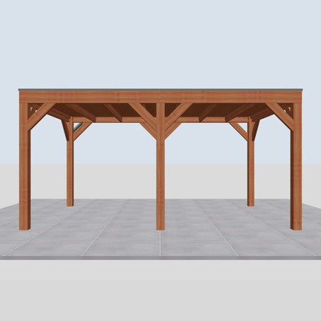 Douglas overkapping DHZ modern 495x310 cm