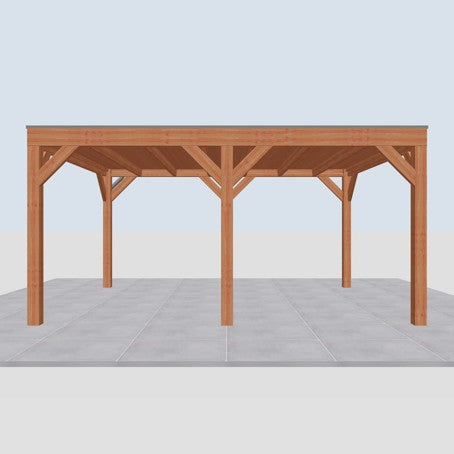 Douglas overkapping DHZ modern 495x375 cm