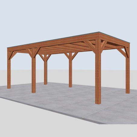 Douglas overkapping DHZ modern 610x310 cm