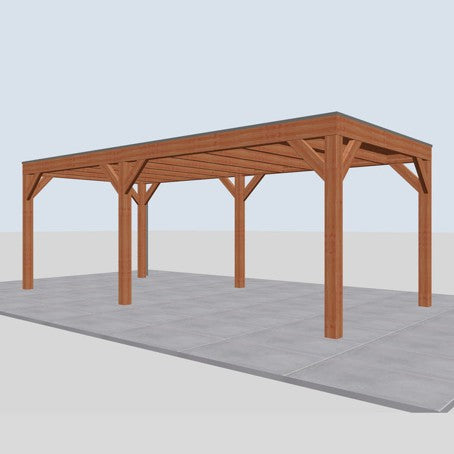 Douglas overkapping DHZ modern 665x310 cm