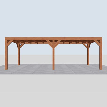 Douglas overkapping DHZ modern 730x310 cm