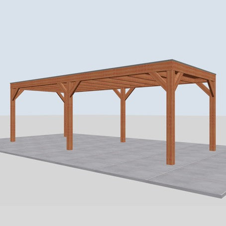 Douglas overkapping DHZ modern 730x310 cm