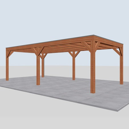 Douglas overkapping DHZ modern 730x375 cm