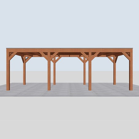 Douglas overkapping DHZ modern 735x310 cm