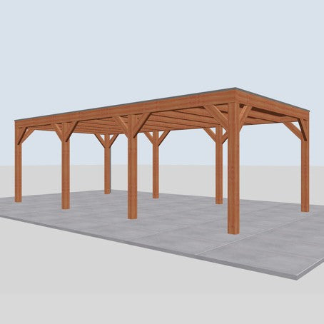 Douglas overkapping DHZ modern 735x375 cm