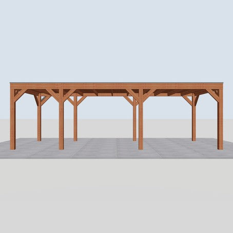Douglas overkapping DHZ modern 775x310 cm