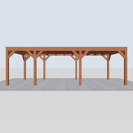Douglas overkapping DHZ modern 775x375 cm
