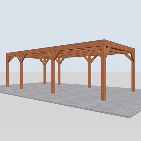 Douglas overkapping DHZ modern 775x375 cm