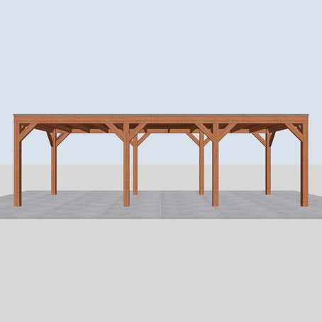 Douglas overkapping DHZ modern 785x310 cm