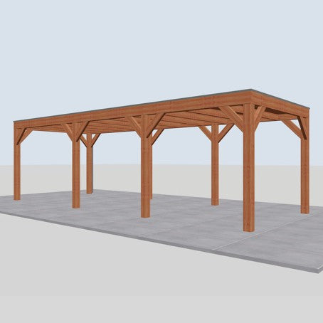 Douglas overkapping DHZ modern 785x310 cm