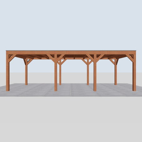 Douglas overkapping DHZ modern 785x375 cm