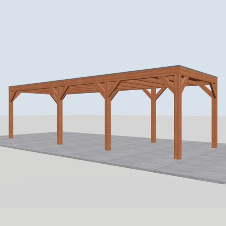 Douglas overkapping DHZ modern 850x310 cm