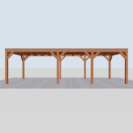 Douglas overkapping DHZ modern 850x375 cm