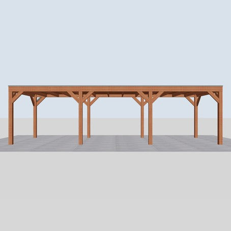 Douglas overkapping DHZ modern 890x310 cm