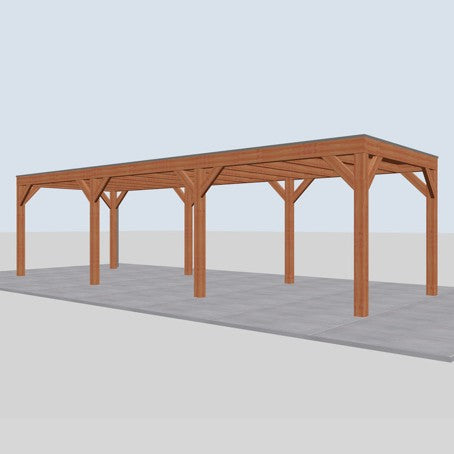 Douglas overkapping DHZ modern 890x310 cm