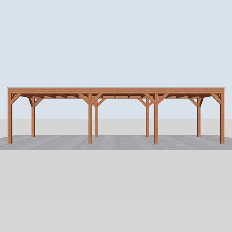 Douglas overkapping DHZ modern 955x310 cm