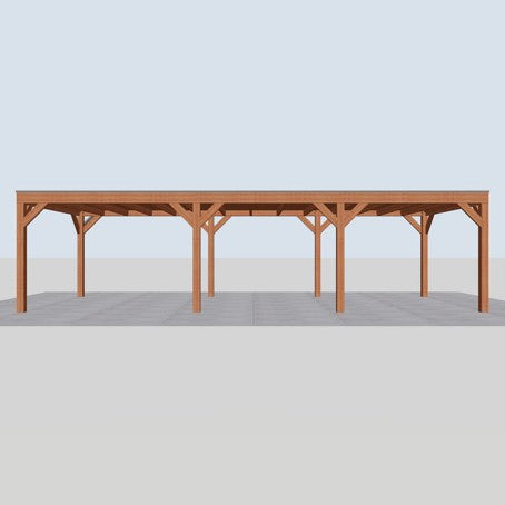 Douglas overkapping DHZ modern 955x375 cm