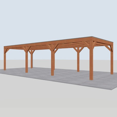 Douglas overkapping DHZ modern 955x375 cm